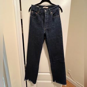Levi’s Straight Ribcage Selvedge